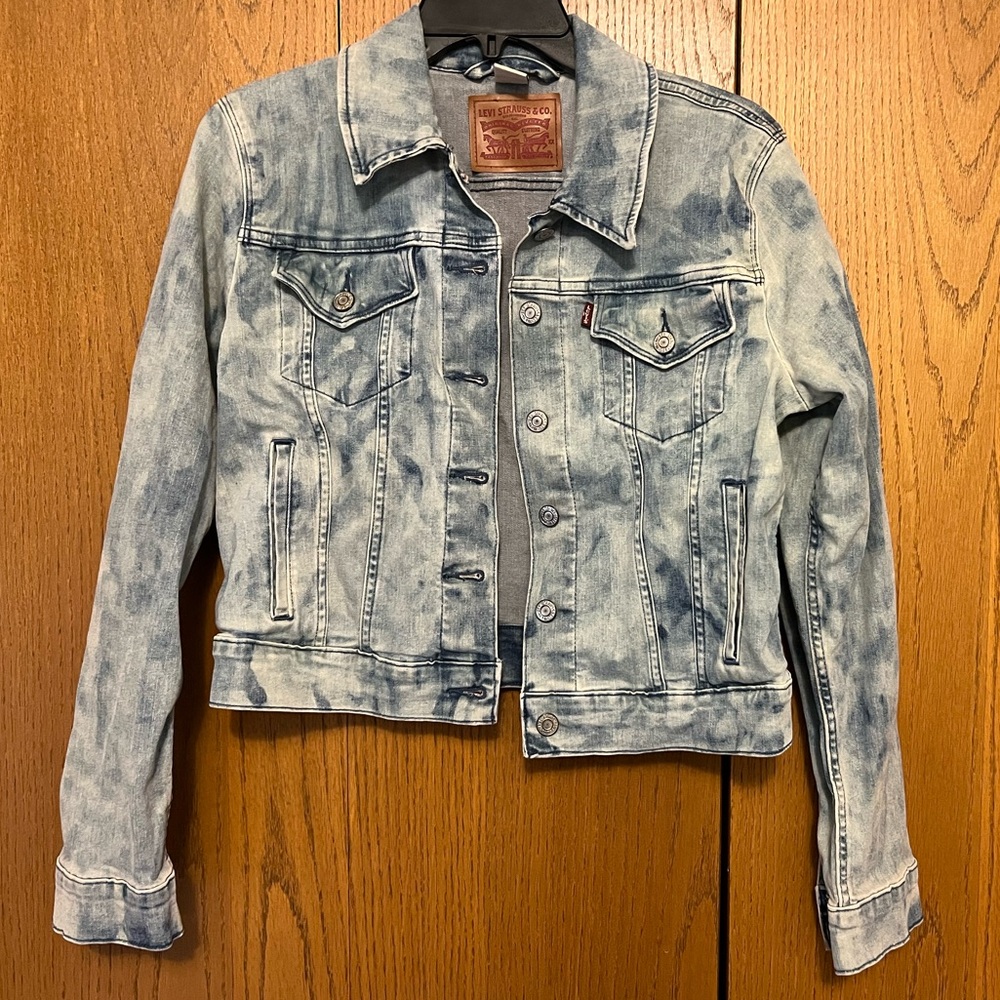 Levi's Smoke Blue Denim Trucker Jacket